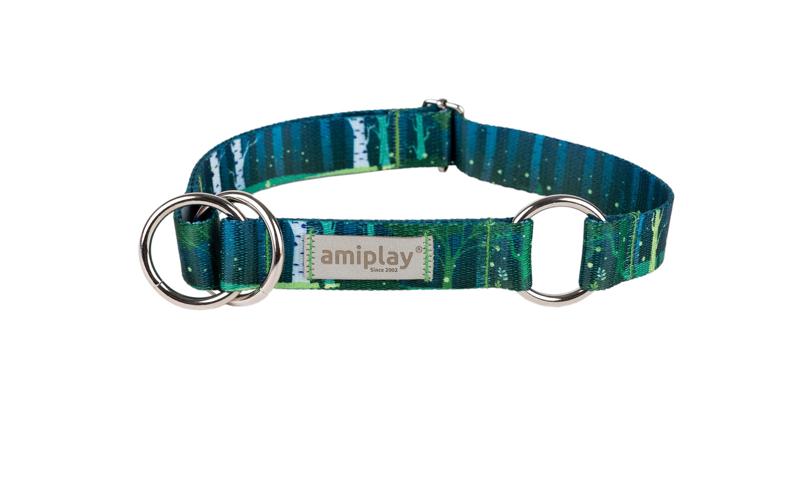 Obojek pro psy polostahovací NATURE vzor B velikost M, L, XL Rozměr: M - 26-40x2,0 cm