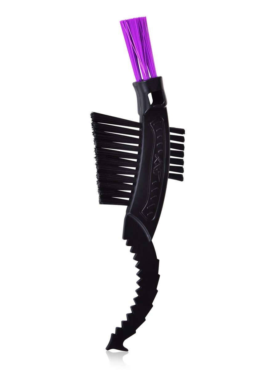 BIKE | Kartáč na čištění jízdního kola | na špínu mezi pastorky a převodníky, na řetěz | 23 cm | ozubený plochý