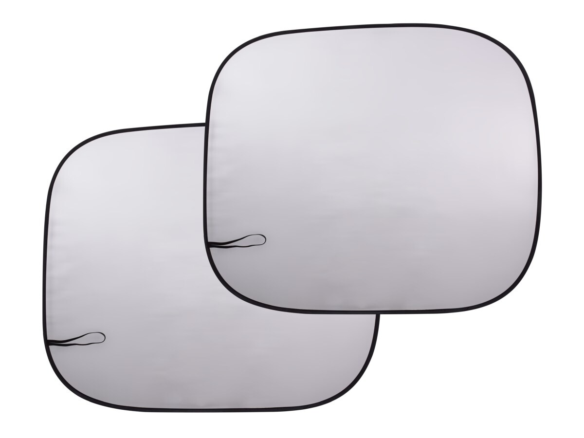 DRIVE | 2 ks skládací sluneční clona na přední sklo auta | vnitřní ochrana proti slunci