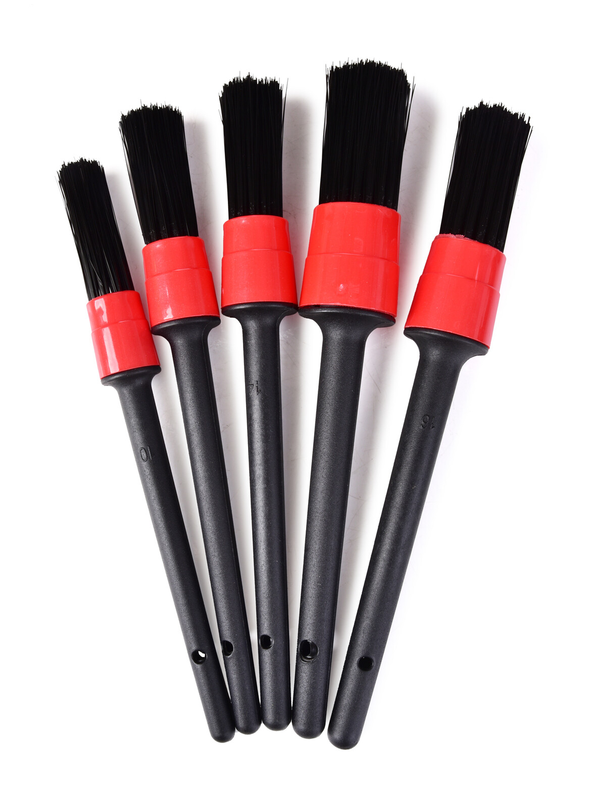 DETAILER | Sada 5 detailních štětců na čištění auta | interiér & exteriér