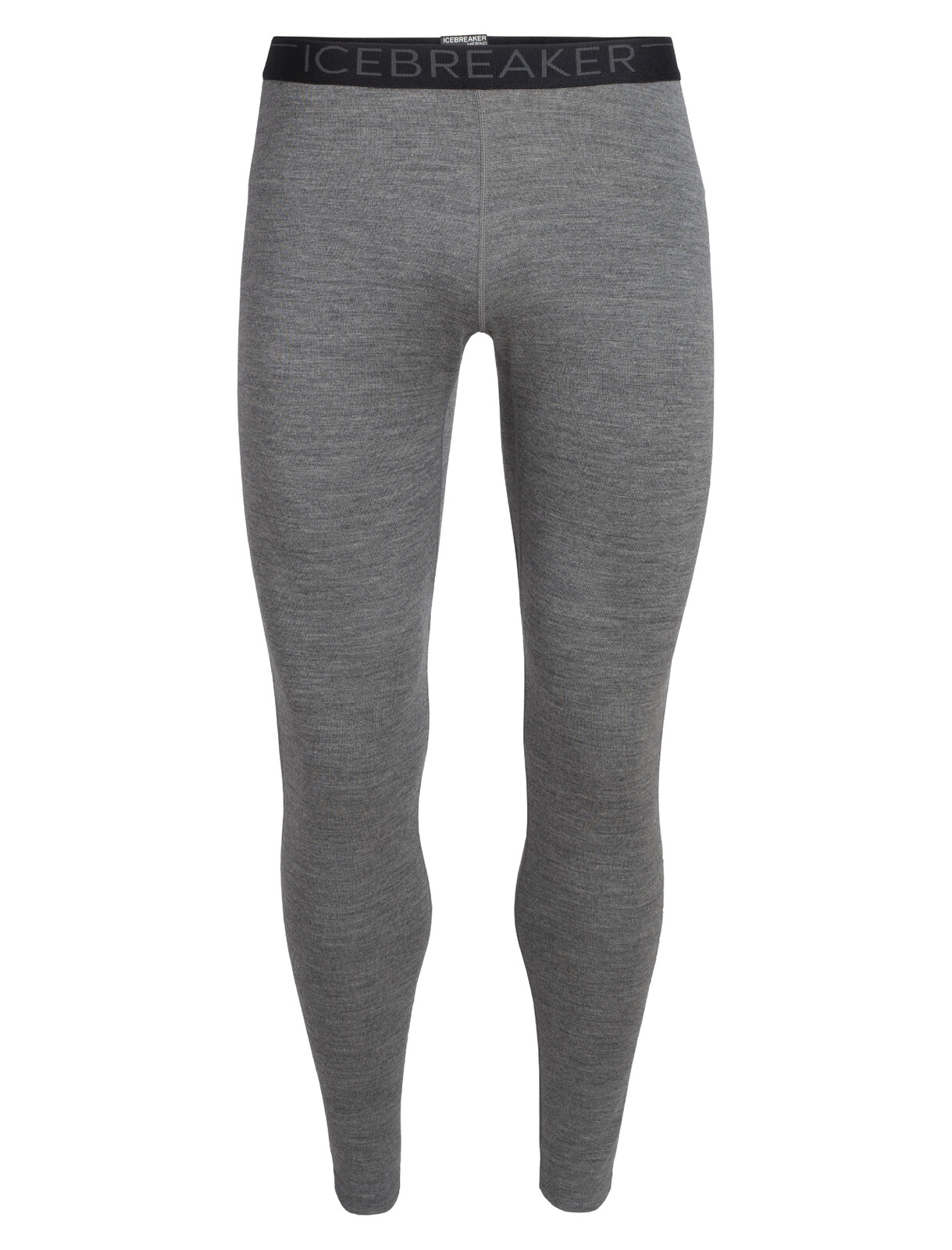 ICEBREAKER Mens 260 Tech Leggings, Gritstone Heather velikost: L