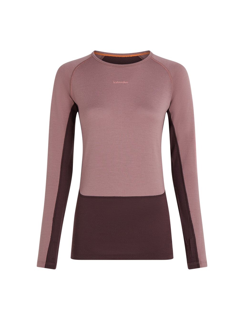 ICEBREAKER Wmns 260 ZoneKnit LS Crewe, Java/Summit/Cb velikost: L