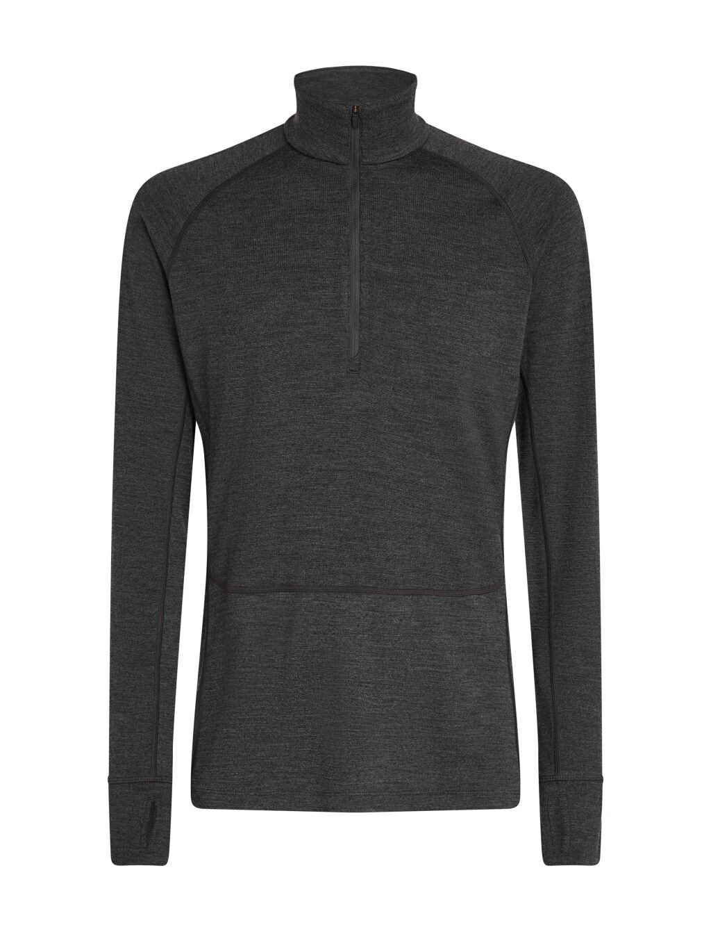 ICEBREAKER Mens 260 ZoneKnit LS Half Zip, Jet Heather velikost: L