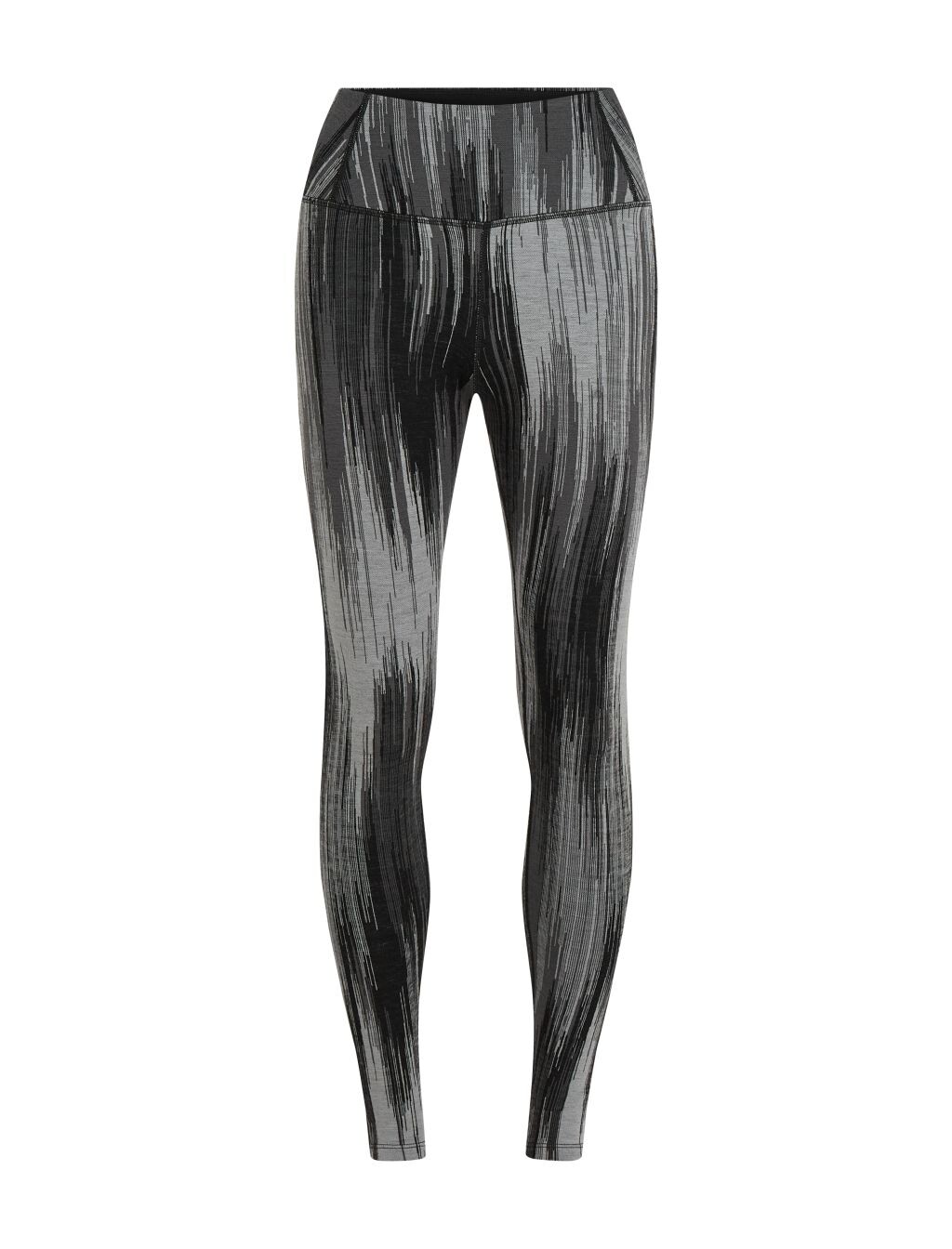 ICEBREAKER Wmns 260 Vertex High Rise Leggings Peak, Black/Obsidian/Alloy/J velikost: M