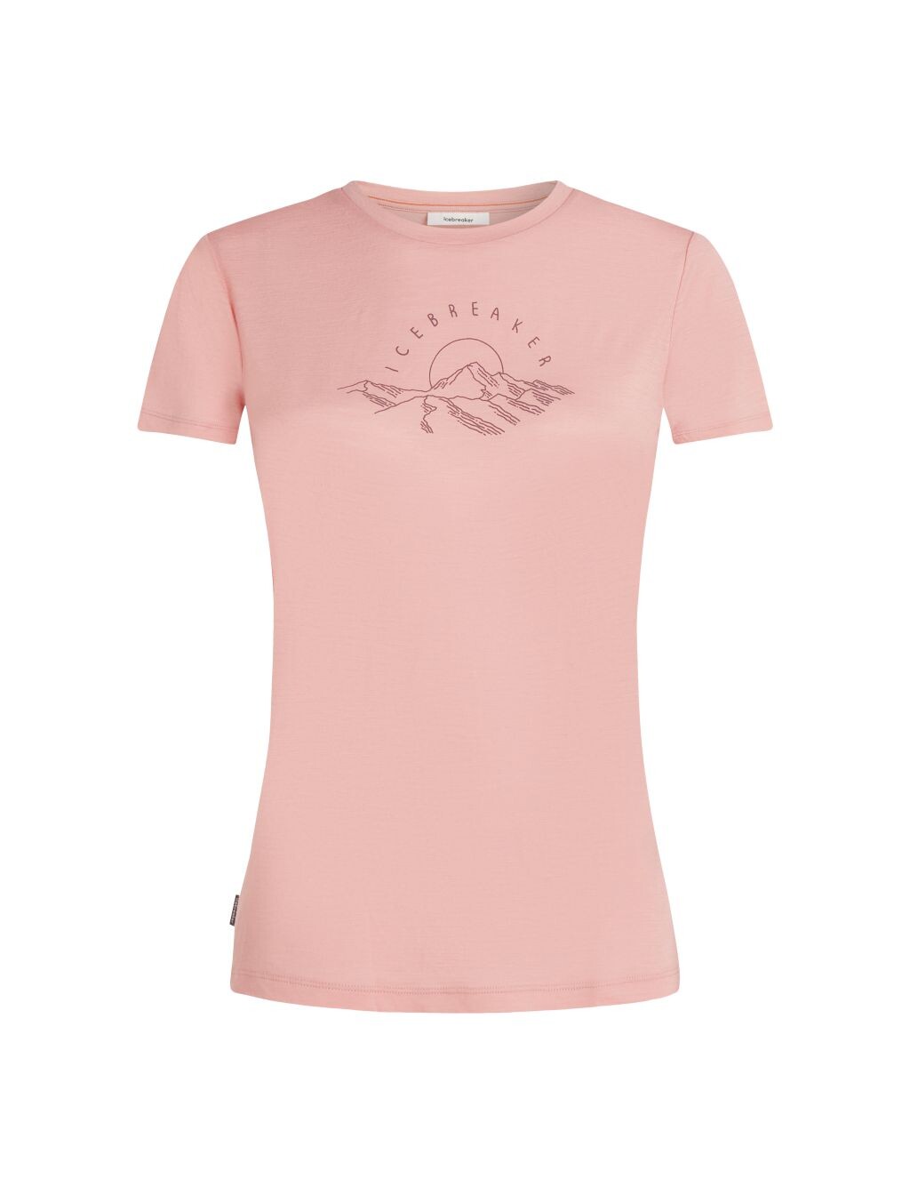 ICEBREAKER Wmns 150 Tech Lite SS Tee Sunrise Sumit, Blush velikost: L