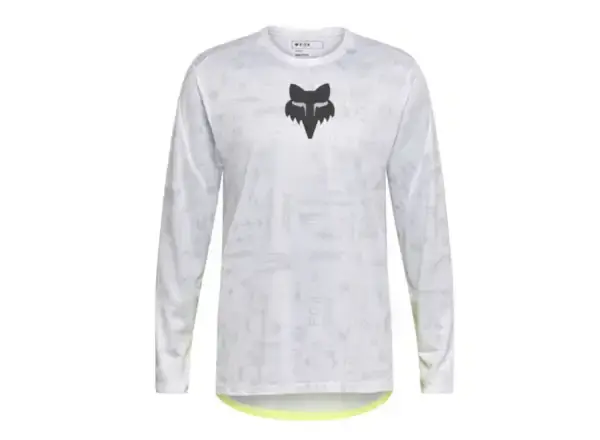 Fox Ranger Lunar SE pánský dres dlouhý rukáv White vel. M