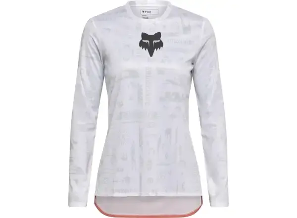 Fox Ranger Lunar SE dámský dres dlouhý rukáv White vel. S