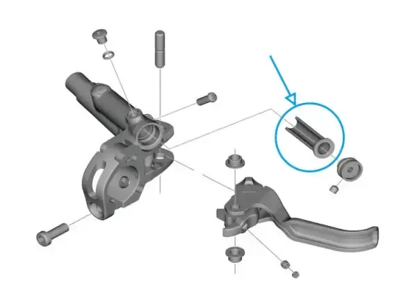 Shimano BL-M820 náhradní díl Saint membrána