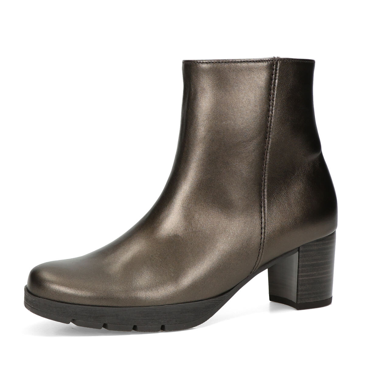 Gabor dámské kožené kotníkové kozačky - metalické - 37