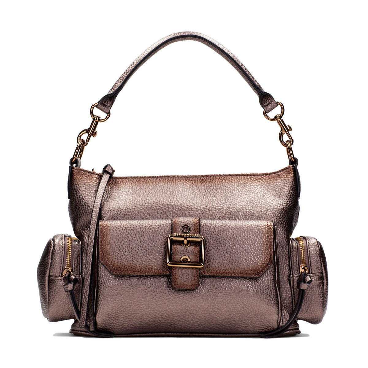 Hispanitas dámská módní kabelka - metalická - One size