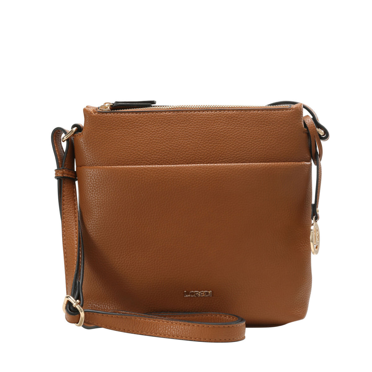 L.Credi dámská každodenní kabelka - koňaková - One size