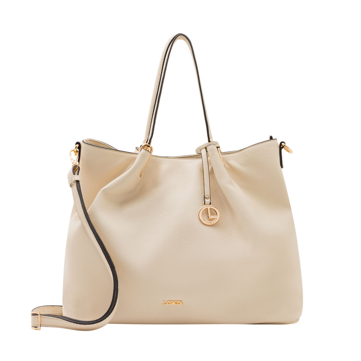 L.Credi dámská praktická kabelka - béžová - One size