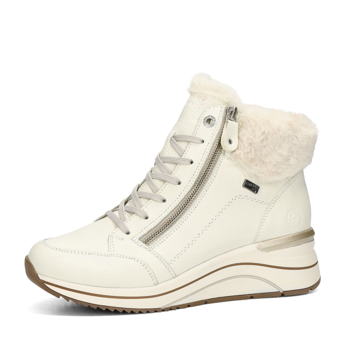 Remonte dámské zimní kotníkové boty - bílé - 36