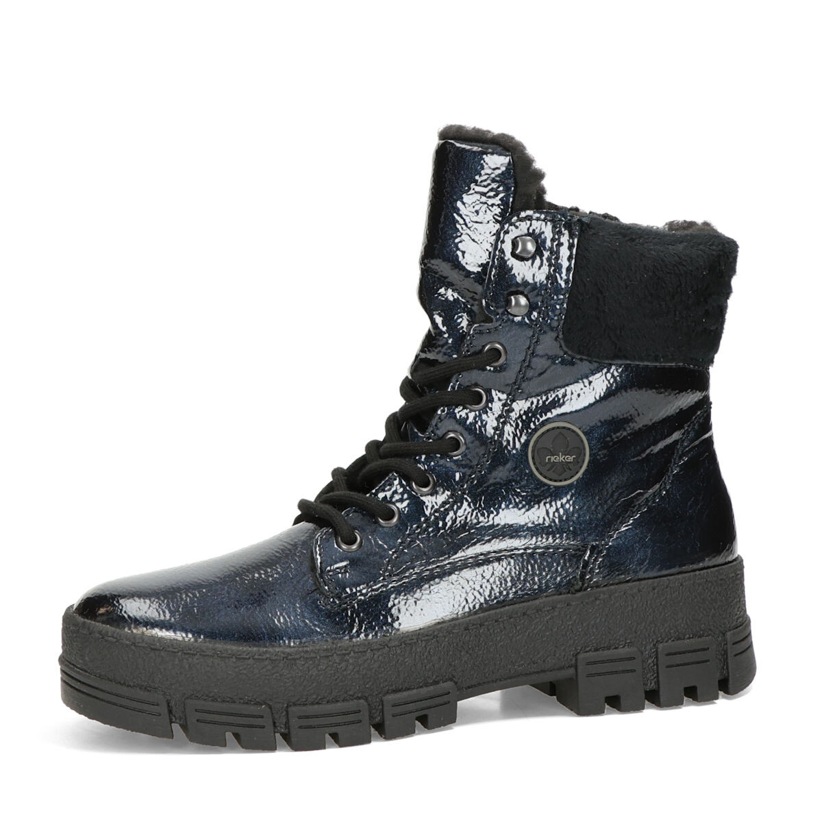 Rieker dámské  kotníkové kozačky - tmavomodré - 36