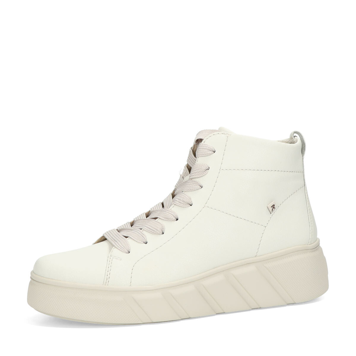 Rieker dámské kožené kotníkové boty - béžové - 36