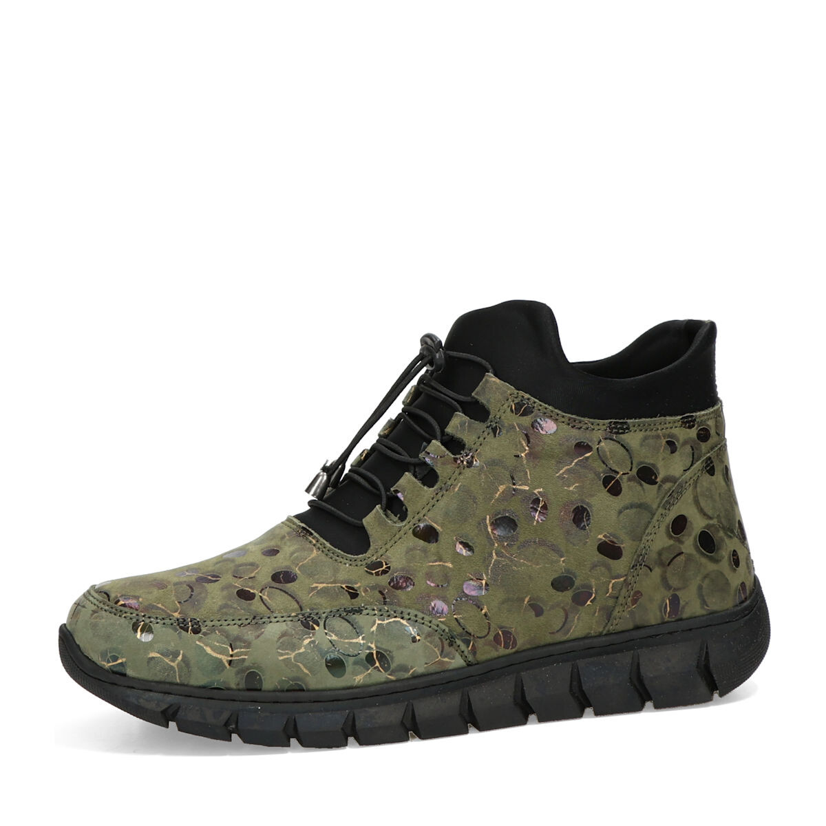 Robel dámské komfortní kotníkové boty - olivové - 36