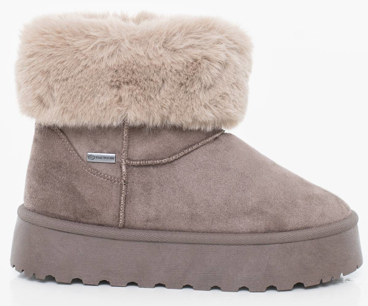 Tom Tailor 8490220002 Dámské zimní kotníkové boty mud 36