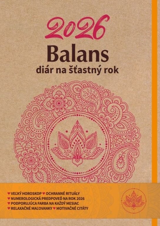 Balans diár na šťastný rok 2026