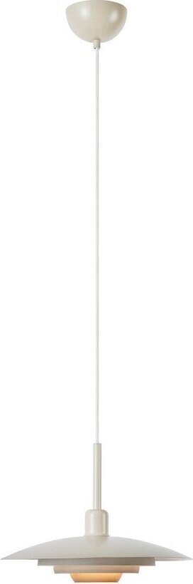 Béžové závěsné svítidlo s kovovým stínidlem ø 35 cm Piny – Markslöjd