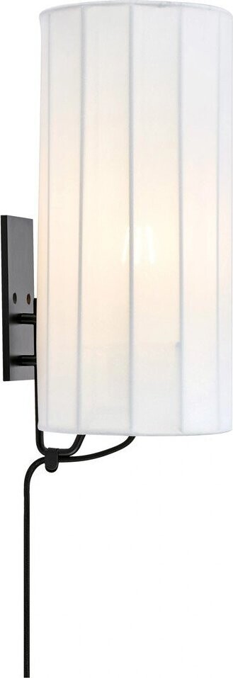 Černobílé nástěnné svítidlo do zásuvky Hikari – Markslöjd