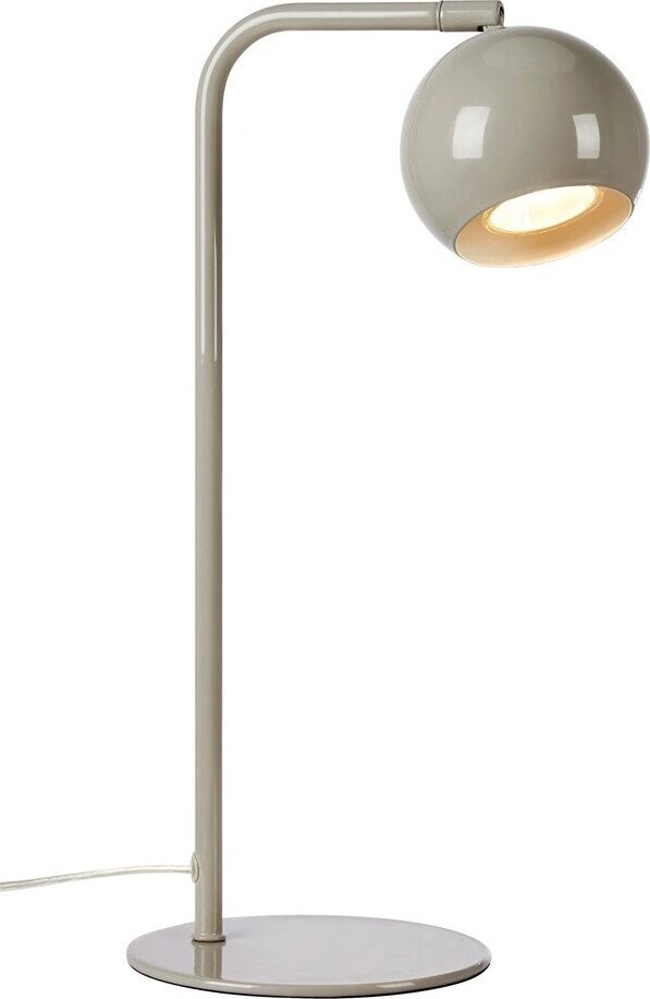 Šedobéžová stolní lampa s kovovým stínidlem (výška 39,5 cm) Pop – Markslöjd