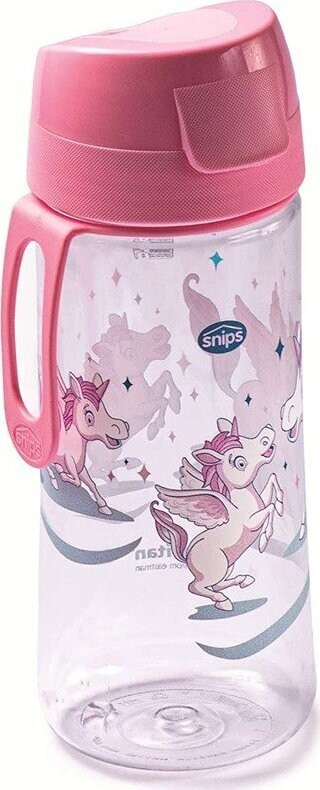 Růžová tritanová dětská lahev 500 ml Unicorn – Snips