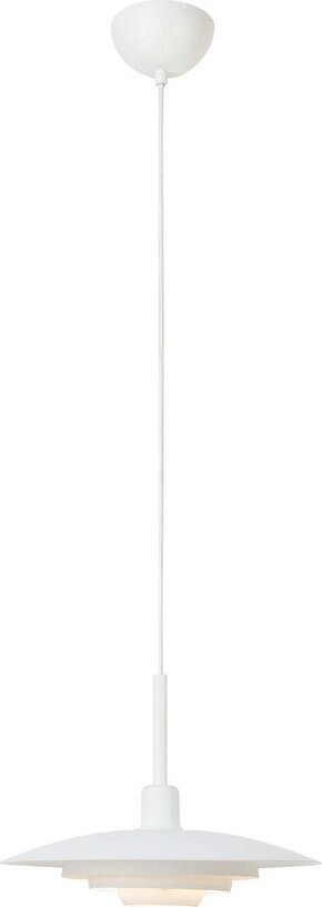 Bílé závěsné svítidlo s kovovým stínidlem ø 35 cm Piny – Markslöjd