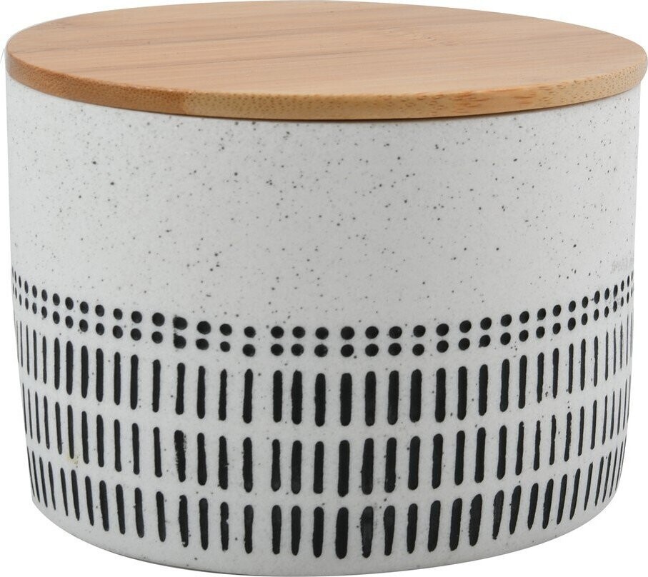 Bílý koupelnový organizér na vatové tampony z polyresinu Yuma – Spirella