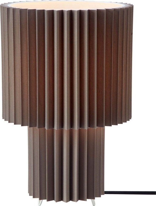 Šedá stolní lampa s textilním stínidlem (výška 32 cm) Catis – Markslöjd