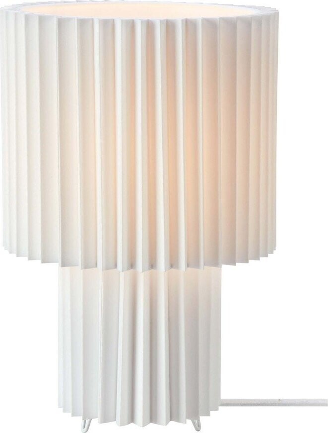 Bílá stolní lampa s textilním stínidlem (výška 32 cm) Catis – Markslöjd