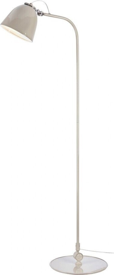 Šedobéžová stojací lampa s kovovým stínidlem (výška 130 cm) Tilt – Markslöjd