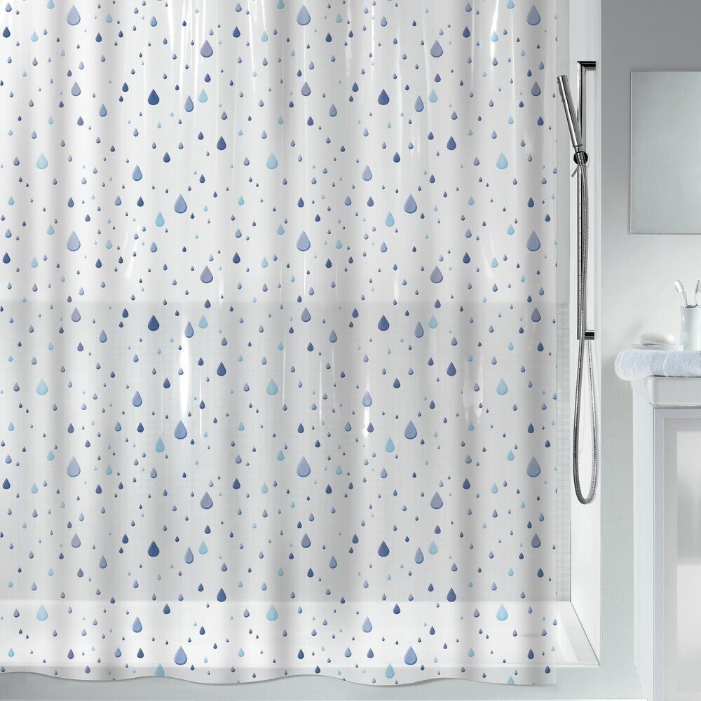 Sprchový závěs 180x200 cm Waterdrop – Spirella