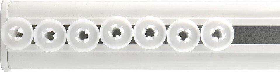 Bílá tyč na sprchový závěs 125 - 200 cm Surprise – Spirella