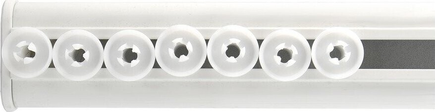 Bílá tyč na sprchový závěs 75 - 125 cm Surprise – Spirella