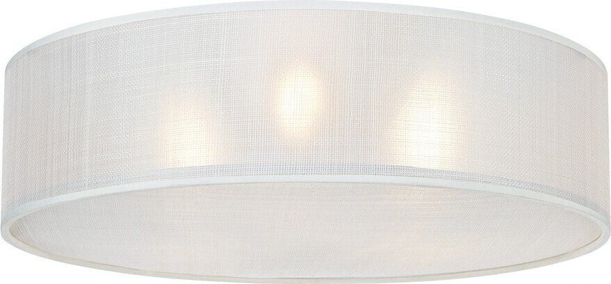 Bílé stropní svítidlo s textilním stínidlem Haru – Markslöjd