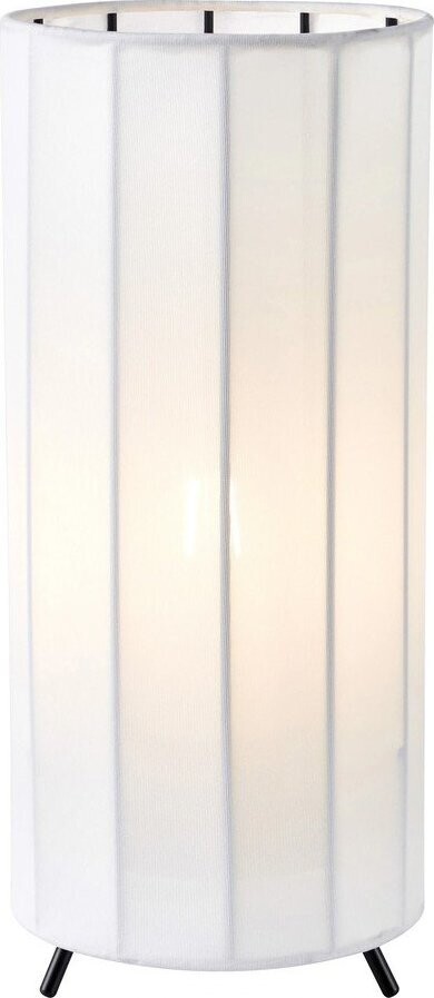 Černobílá stolní lampa s textilním stínidlem (výška 31,5 cm) Hikari – Markslöjd