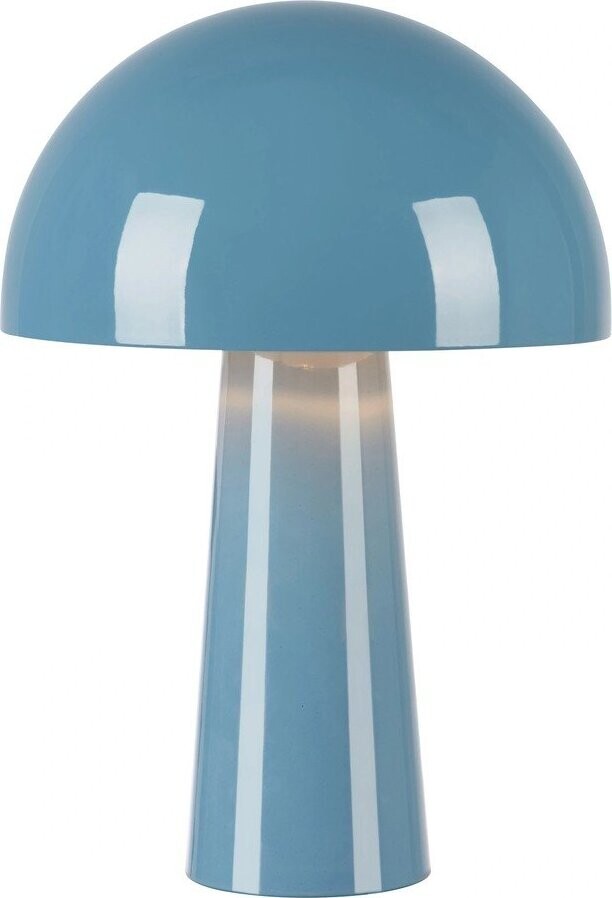 Modrá stolní lampa s kovovým stínidlem (výška 36 cm) Mantar – Markslöjd