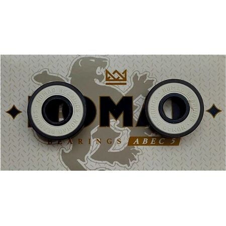 Sk8 Ložiska Nomad White White Steel Box - Šedá - Abec5