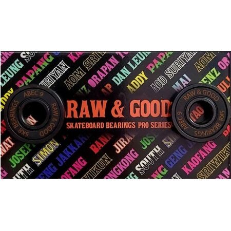 Sk8 Ložiska Raw&Good Tao - Oranžová - Abec7