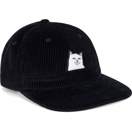 Kšiltovka Ripndip Lord Nermal Corduroy S - Černá - Univerzální
