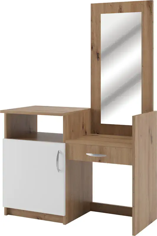 Casarredo Toaletní stolek GOUDAR - dub artisan/bílá