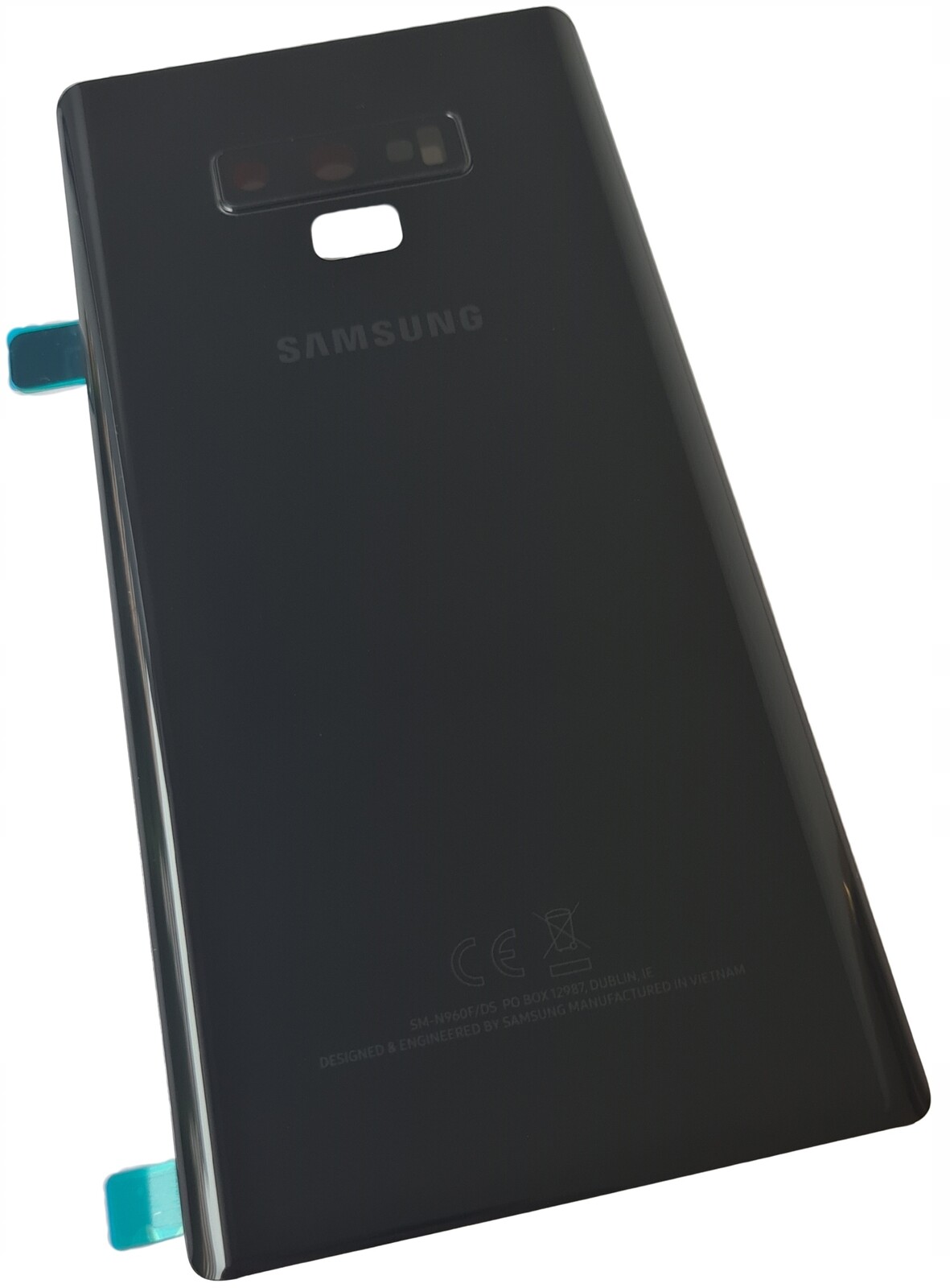 Org Zadní krytka zadní kryt originál pro Samsung Galaxy Note 9, černá