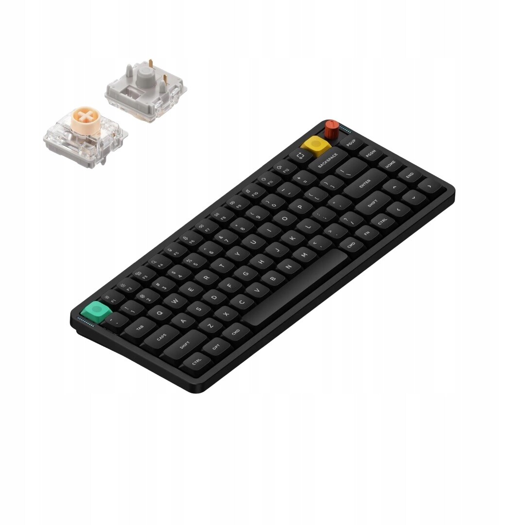 NuPhy Air75 V3 Bezdrátová mechanická klávesnice Low Profile Blush nano