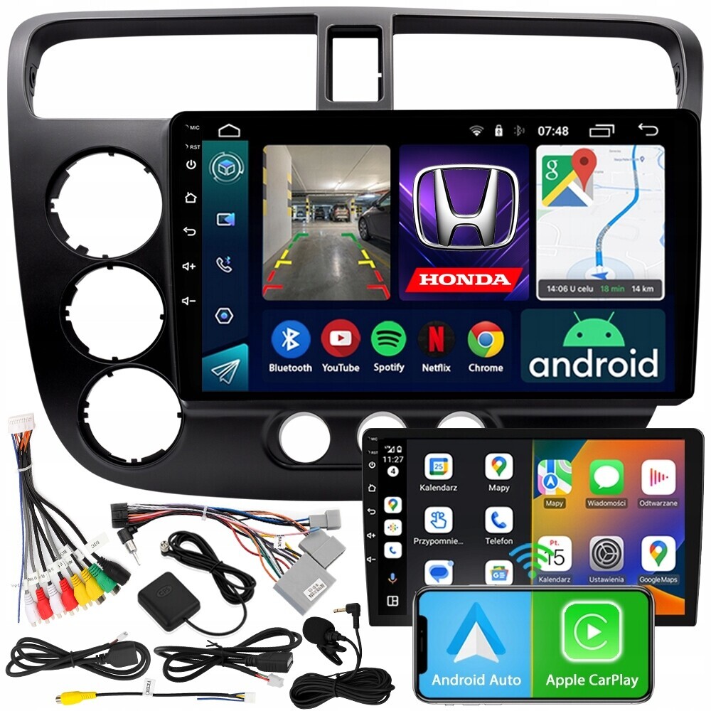Radio Navigace Android RS-305 Honda Civic VII Sedan 2000-2006 2GB 9