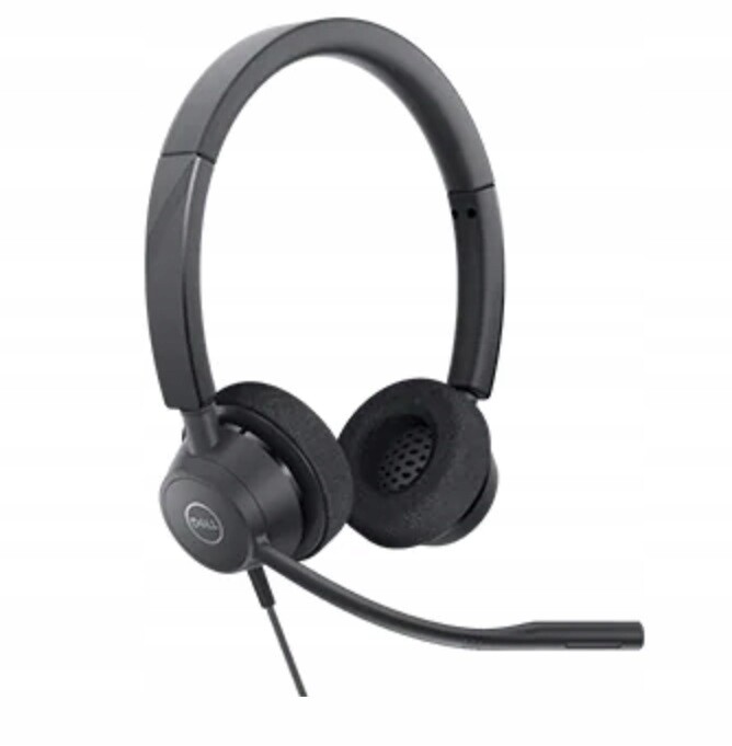 Nové firemní stereo sluchátka Dell Pro WH3022