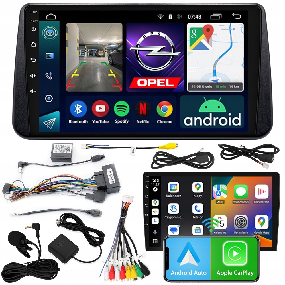 Rádio Navigace Android RS-305 Opel Meriva B 2010-2017 2GB 9