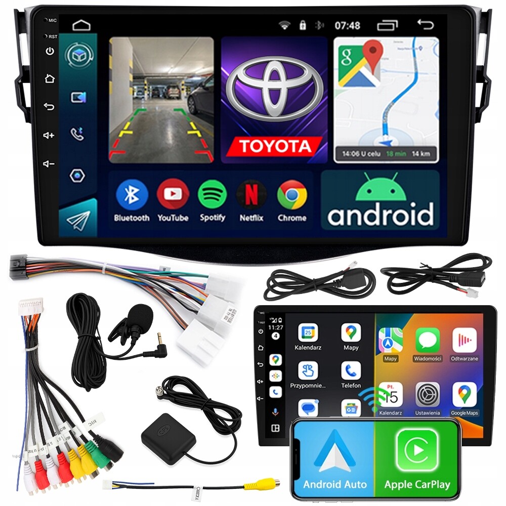 Radio Navigace Android RS-305 Toyota RAV4 2006-2012 2GB 9