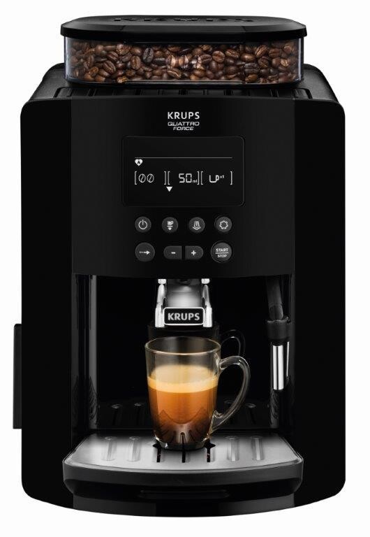 Automatický automatický kávovar Krups Arabica EA817010 1450 W černý