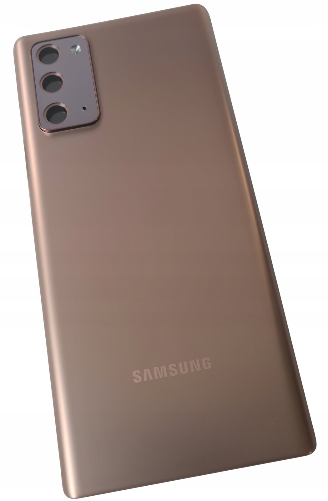 Org zadní krytka zadní kryt originál pro Samsung Galaxy Note 20, hnědá