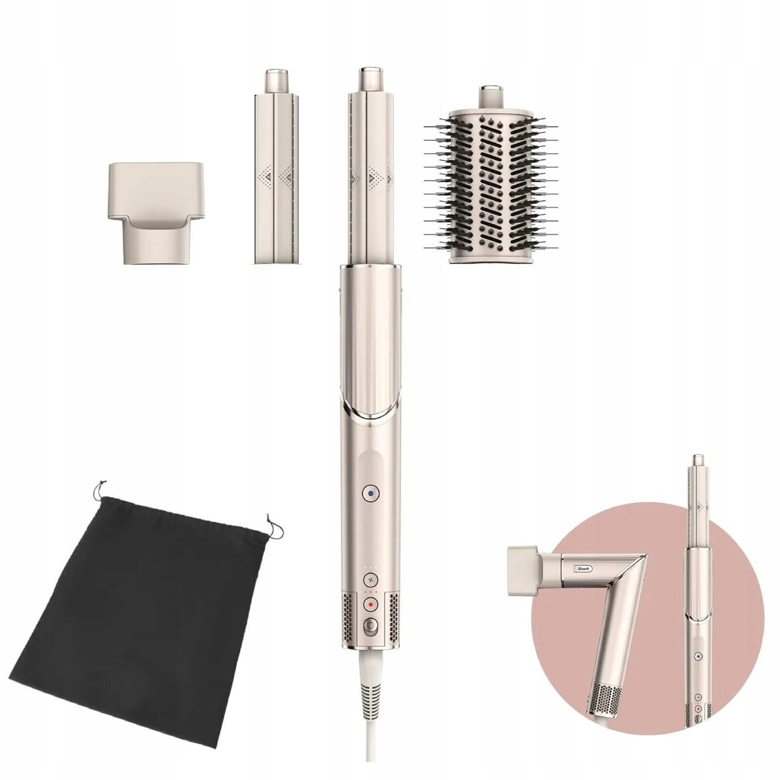 fén A Kulma Shark HD424SLEU FlexStyle 1400W